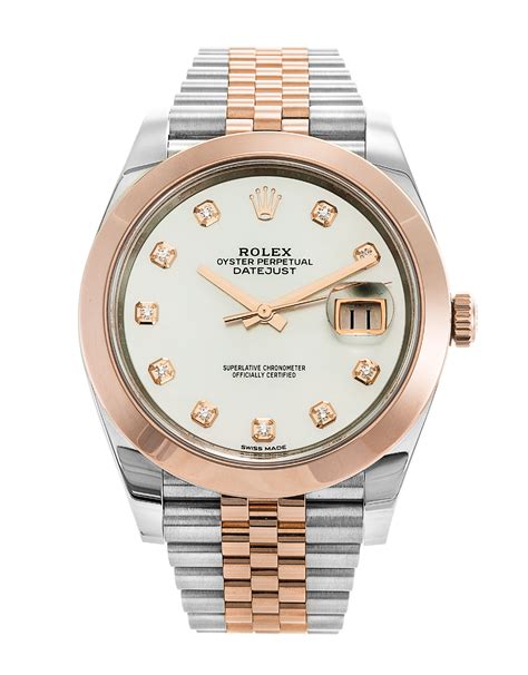 rolex datejust quadrante madreperla cassa 41